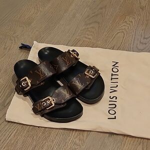 Louis Vuitton Bom Dia Flat Comfort Mule